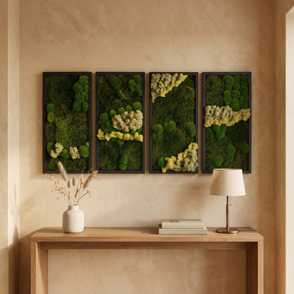 Preserved Moss Wall Art