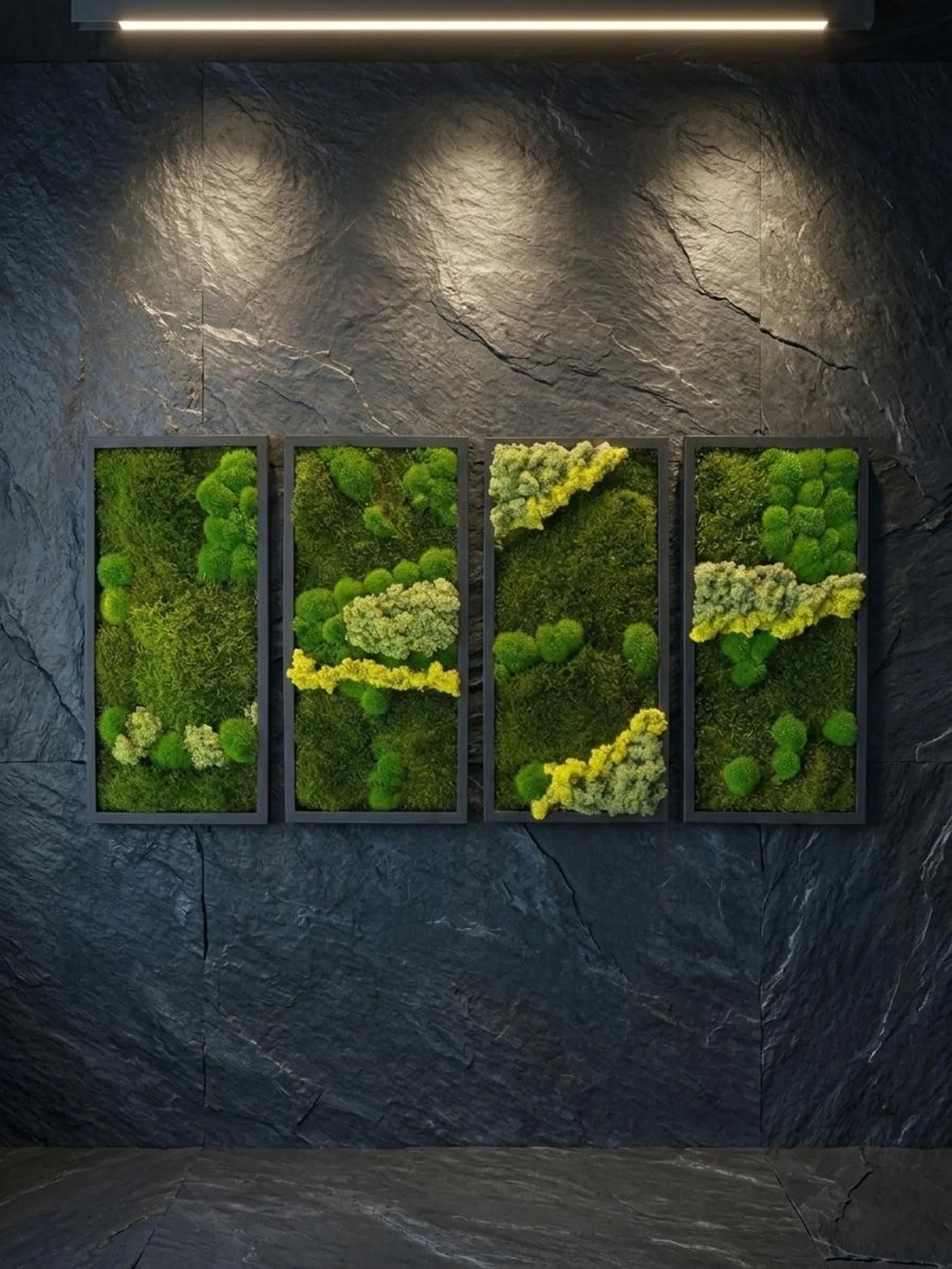 Forest Veil – Preserved Moss Wall Art