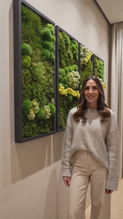 Preserved Moss Wall Art